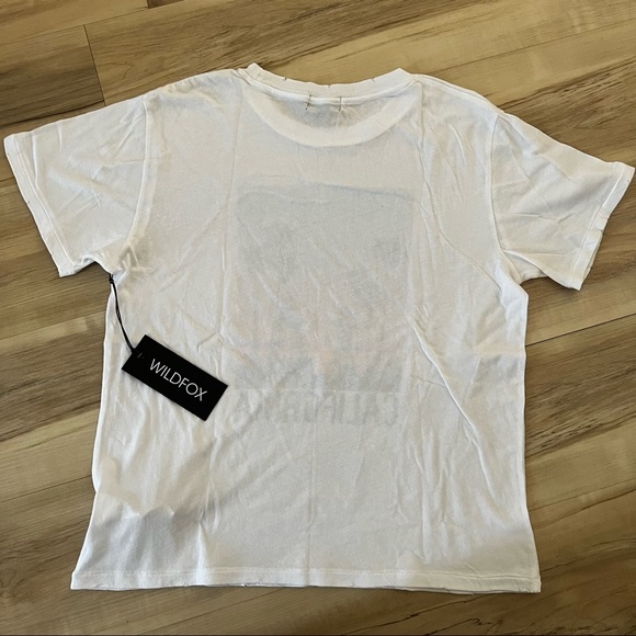 Wildfox Sunset Blvd Keke T-Shirt - Picture 9 of 9